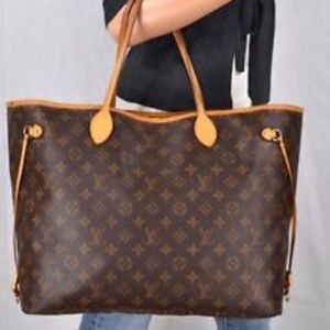 Authentic Louis Vuitton Neverful EUC.